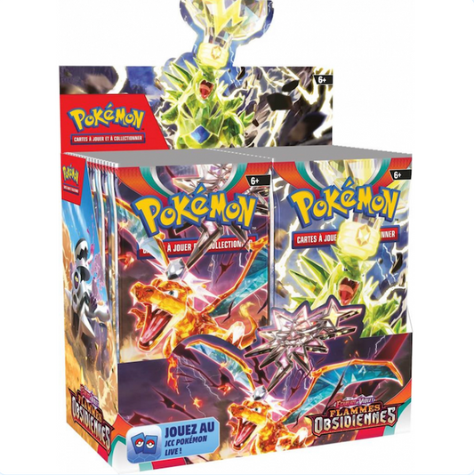 Pokémon Display 36 Boosters EV03 - Ecarlate et Violet-Flammes Obsidienne