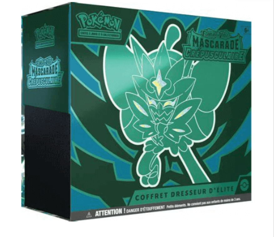 ETB – Coffret Dresseur d’Elite – Pokémon – EV06 – Mascarade Crépusculaire – FR