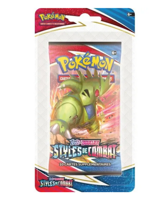 Pokémon - Booster Version Blister - Epée et Bouclier Styles de Combat (EB05) - Jeu de Cartes à Collectionner