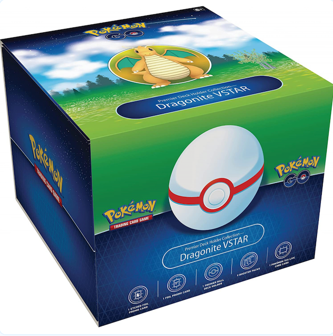 Pokémon - Coffret 9 Boosters - Prémium Pokémon GO EB10.5 - Dracolosse