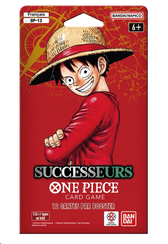 One Piece - Booster sous blister de 12 cartes OP13 : Successeurs